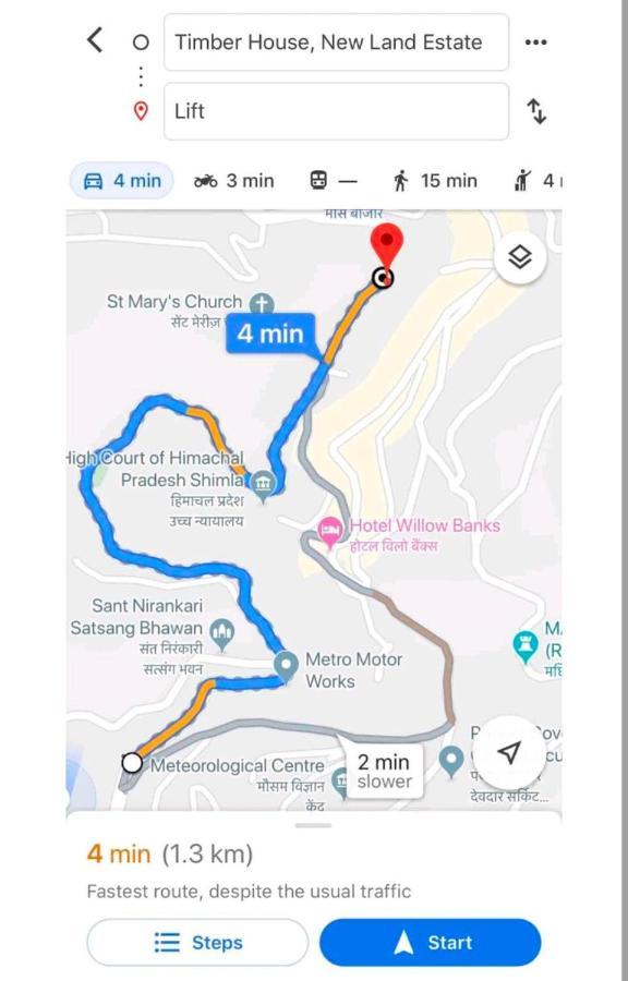 Mountain Zest-Simla Royale Near Mall Road-Free Pickup From Railway Station Simla Esterno foto
